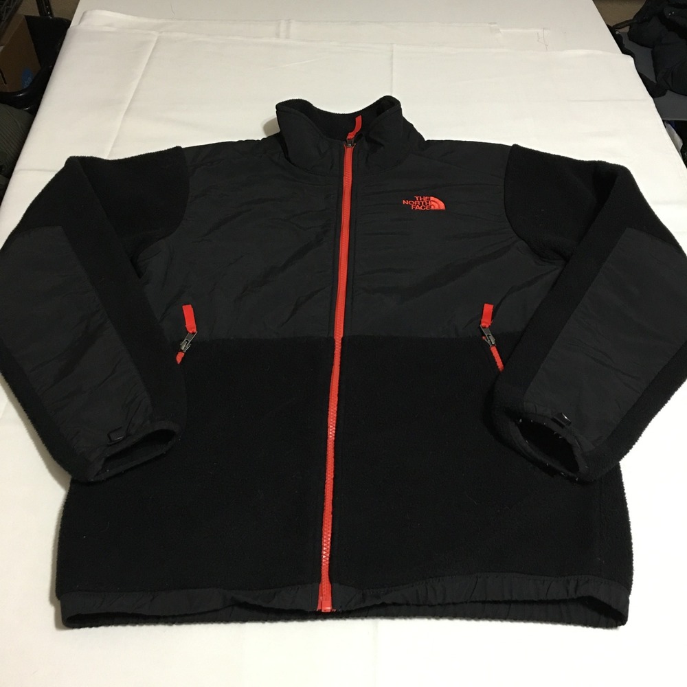 The North Face Denali Fleece Jacket Boys XL Black Full Zip